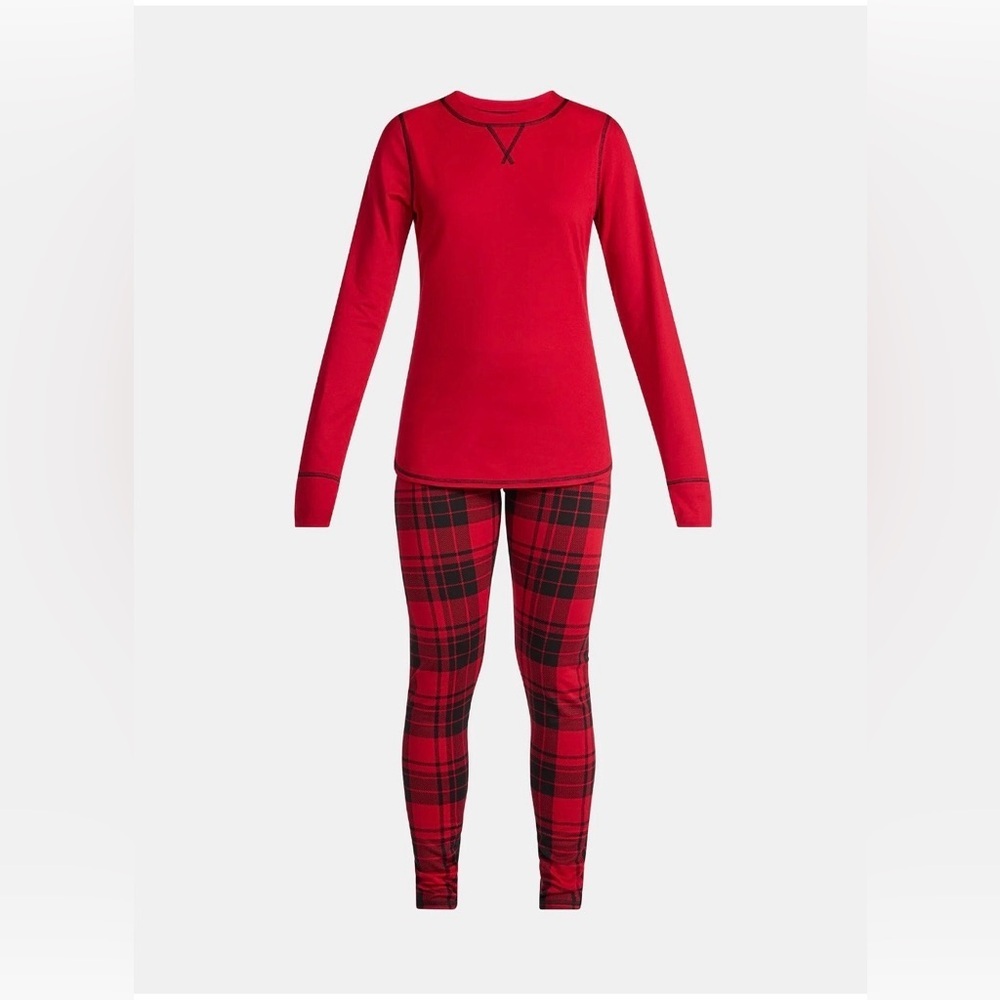 ClimateRight by Cuddl Duds Women's Top and Leggings Set, 2-Piece